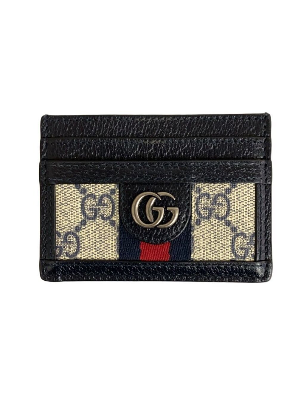 Gucci Card Case Wallet Ophidia GG Supreme